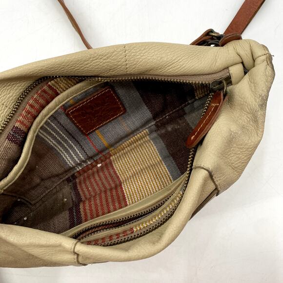 Will Leather Goods cream Rectangle Crossbody bag - Picture 5 of 7